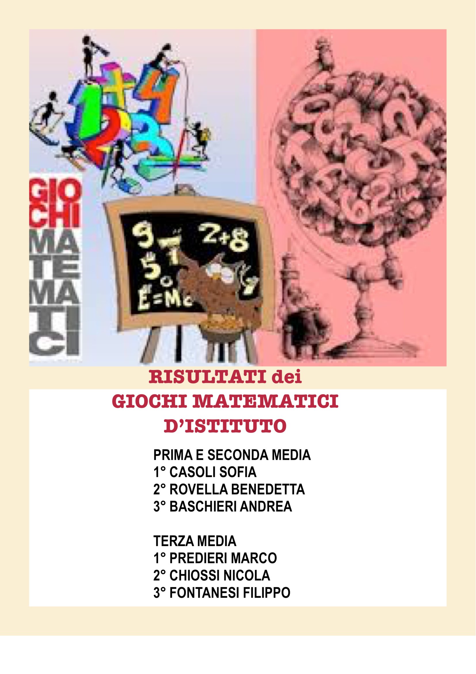 GIOCHI MATEMATICI 24838 